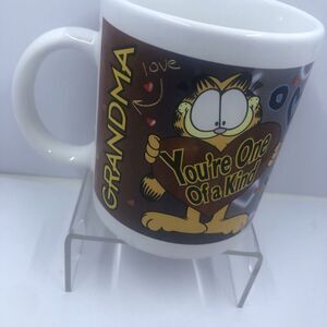Garfield Coffee Tea Mug cup Grandma "Your one of a kind". Please Read